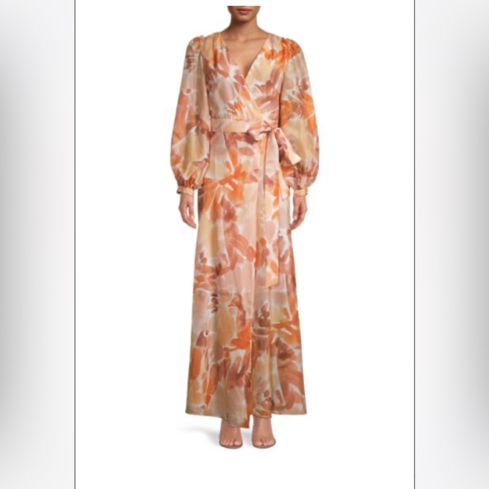 Ginger smart wrap dress